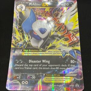 Jumbo mega absol Pokemon card